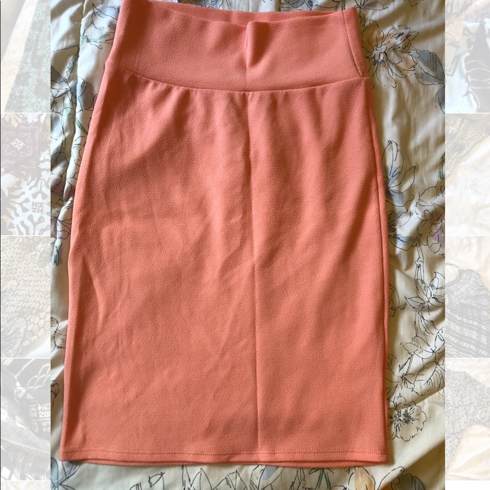Lularoe Pink Pencil Skirt Small